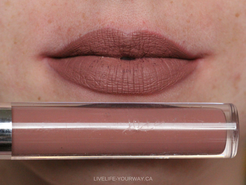 Lip swatch of ColourPop's Ultra Matte in Time Square