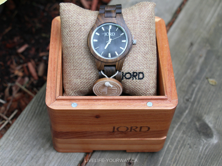 JORD Fieldcrest Dark Sandalwood Watch